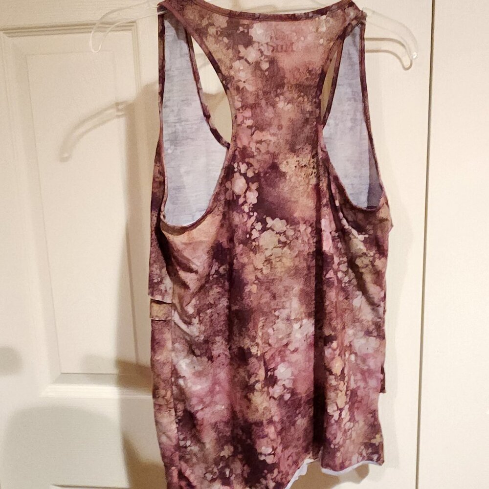 Racerback Ruffled Tank Top - Picture 3 of 7